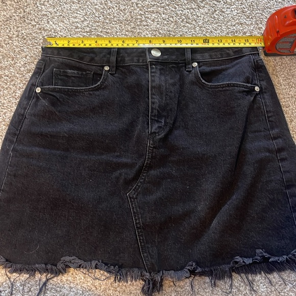 Loft Black Jean Skirt - Picture 5 of 5